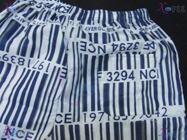 estk00028 Blue Strip Surf Beach Lounge Man Design Board Shorts 4