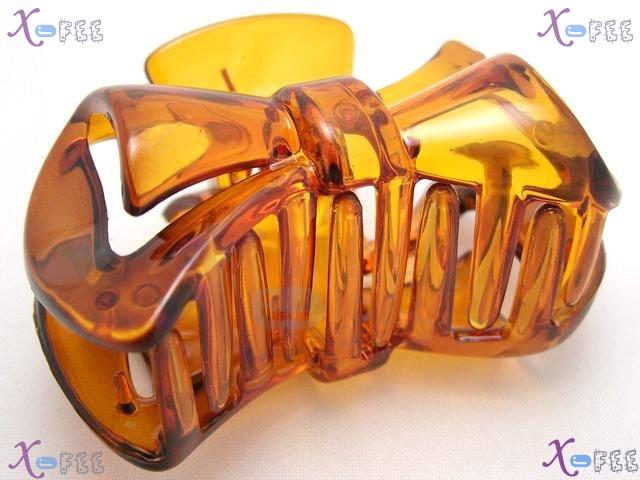 fj00192 New Fashion Jewelry Bowknot Barrette Acrylic Ladies  Craftswork Clamp Hair Claw 2