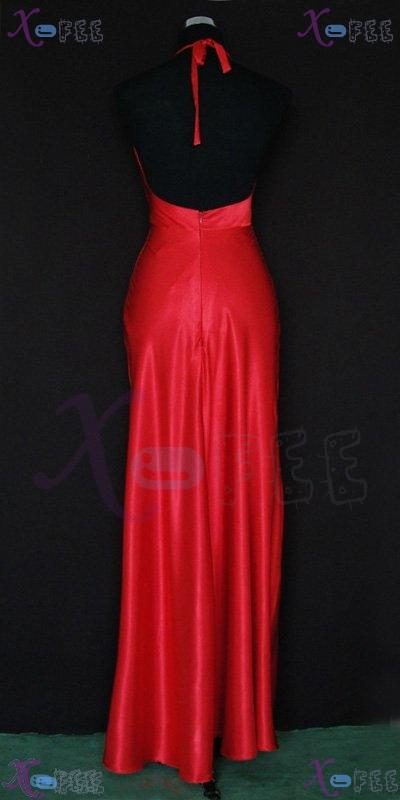 hspd00013 Custom-made Halter Bridesmaid Prom Dress Evening Dress 3