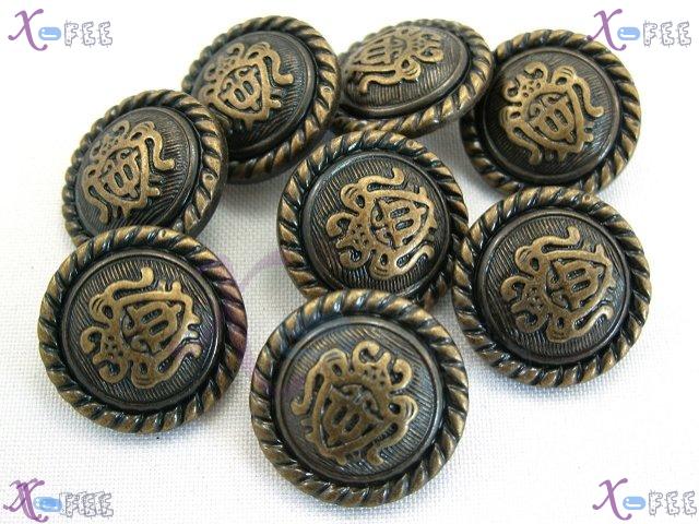 nkpf00018 Wholesale 8PCS Collectibles Sewing Fabric Textile Fad Plastic 34L Royal Buttons 3