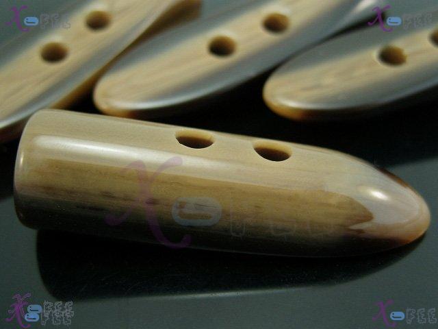 nkpf00139 Wholesale 4PCS Crafts Sewing Fabric Textile Fashion Resin Ox Horn China Buttons 2