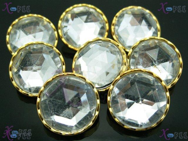 nkpf00199 Hot 28L Wholesale Crafts Sewing Fabric Textile Plastic Diamond Imitation Buttons 3