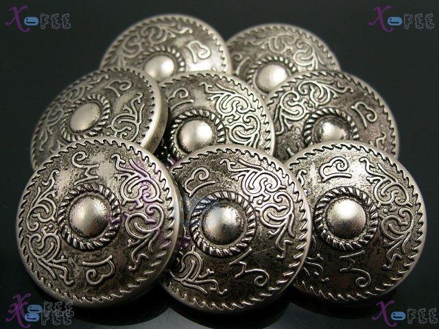 nkpf00295 Wholesale Crafts Sewing Fabric Textile 6 pcs Ethnic Symbol Plastic 40L Buttons 3