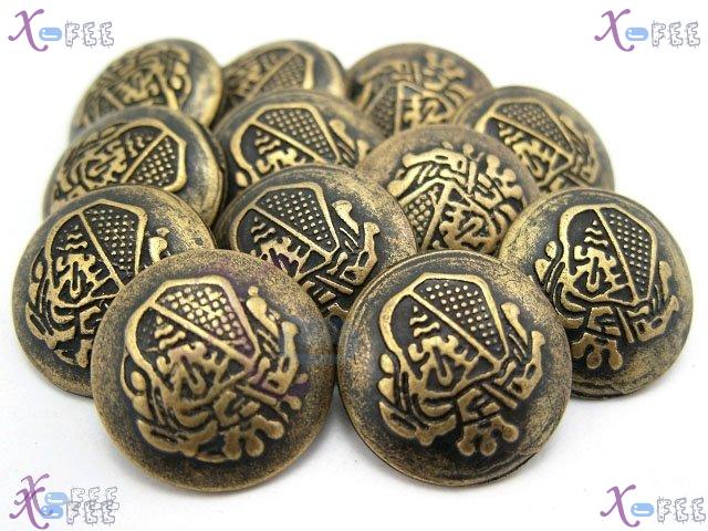 nkpf00364 Wholesale Collectibles Sewing Fabric Textile 12pcs Race Symbol Metal Buttons 3