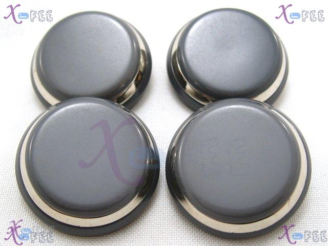 nkpf00377 Wholesale Crafts Sewing Fabric Textile Fad 4pcs 48L Metal Resin Costume Buttons 1