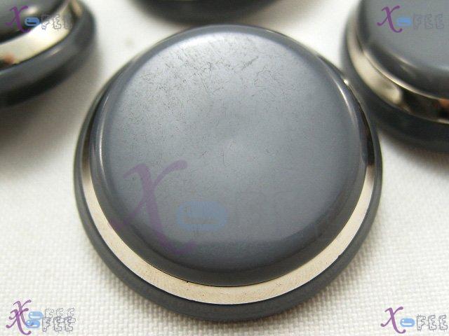 nkpf00377 Wholesale Crafts Sewing Fabric Textile Fad 4pcs 48L Metal Resin Costume Buttons 2