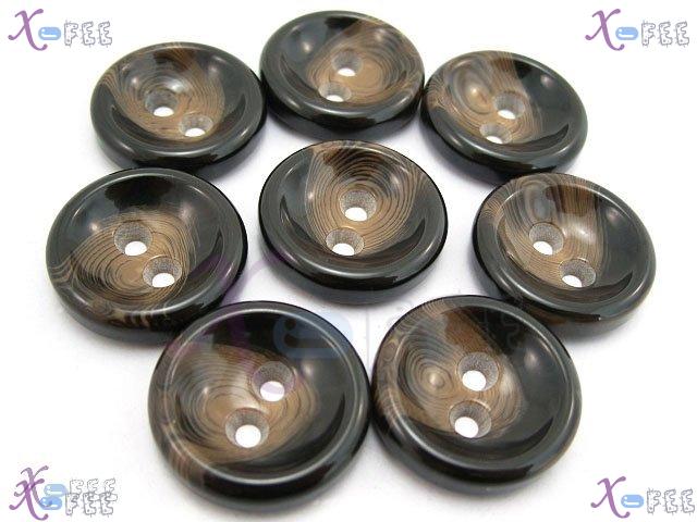 nkpf00387 40L Wholesale Crafts Sewing Fabric Textile 8pcs Gradual Shadow Resin Buttons 1