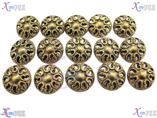 nkpf00403 Wholesale 15pcs Crafts Sewing Fabric Textile Minority Plastic Costume Buttons 3