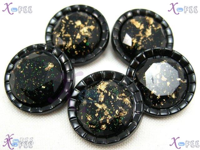 nkpf00576 Wholesale 5pcs Crafts Sewing Fabric Fashion Stereoscopic Flower Resin Buttons 3