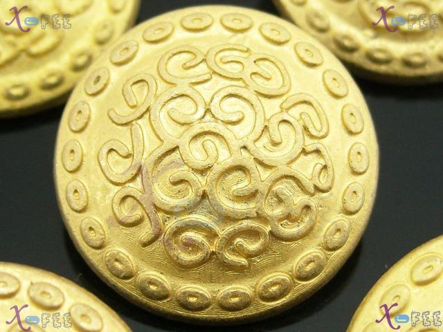 nkpf00587 Wholesale Lots 5pcs Golden Costume Design Metal Buttons 1