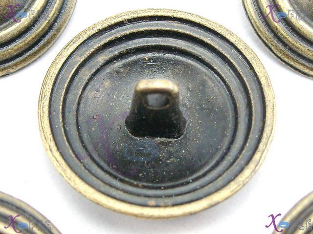 nkpf00680 Wholesale Collection Crafts Fabric Textile 5pcs Costume Copper Metal Buttons 2