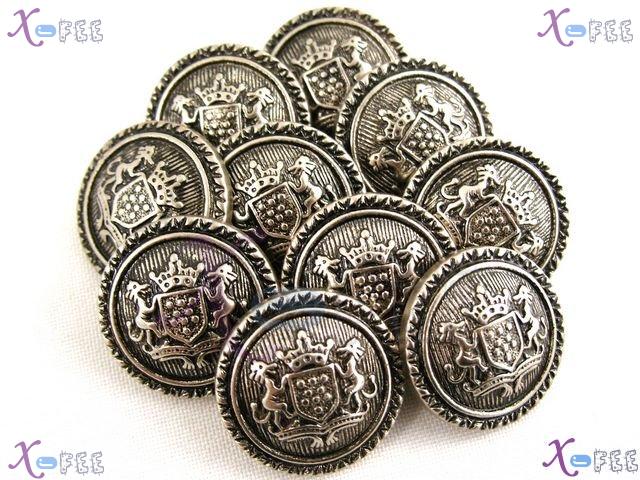 nkpf01179 Hot 34L Wholesale Lots Crafts Sewing Fabric Textile 10pcs Castle Costume Buttons 3