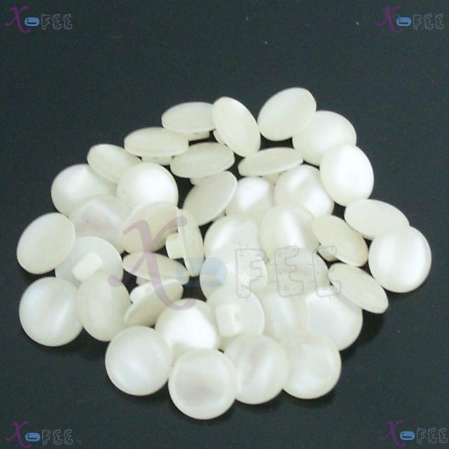 nkpf01238 Hot Wholesale 20pcs Crafts Sewing Fabric Textile Cream 20L Costume Nylon Button 2