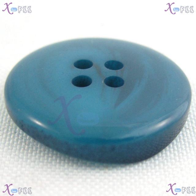 nkpf01254 Wholesale 15pcs Sewing Fabric Textile Fashion 36L Costume Blue Nylon DButtons 3