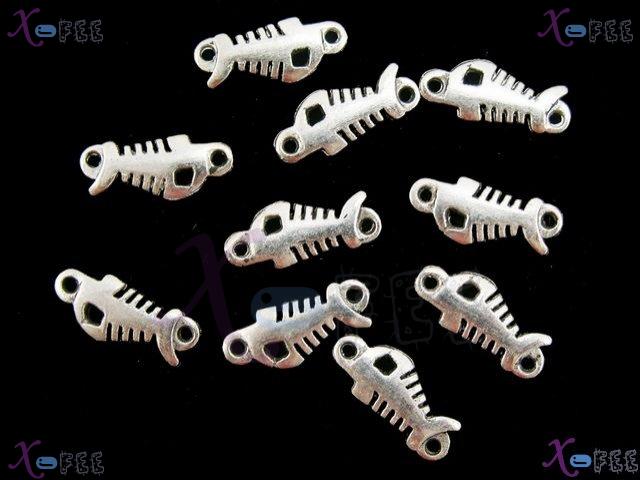 szpf00022 Exquisite Tibet Silver Fashion Jewelry Collection Ornament Fishbone Connectors 2