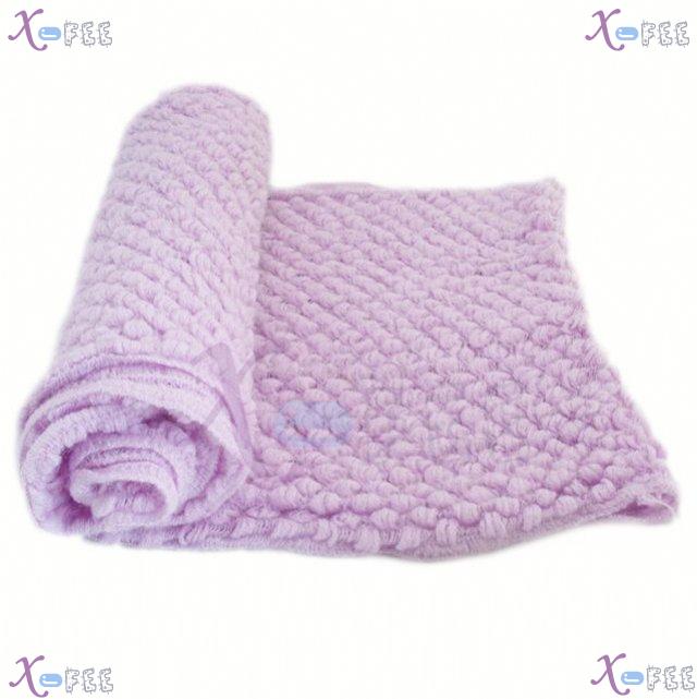 wb00005 NEW Lavender Solid Woman Winter Warm Fashion Soft Wool Acrylic Neck Warmer Scarf 3