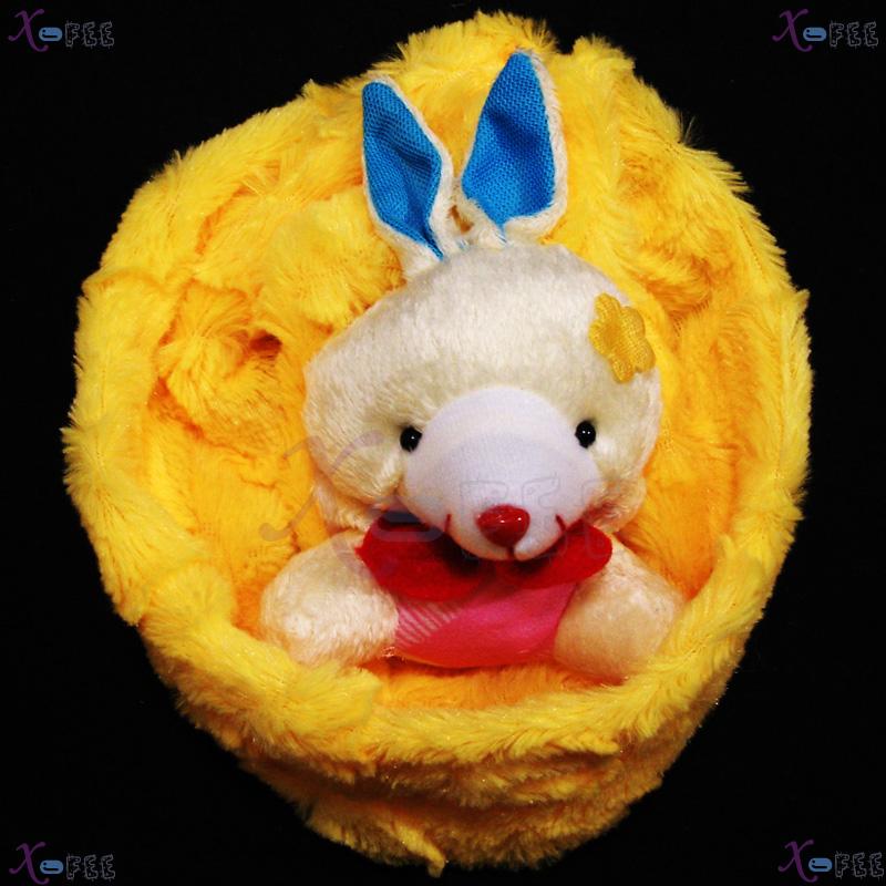 wb00028 Yellow Lovely Rabbit Decoration Soft Plush 28