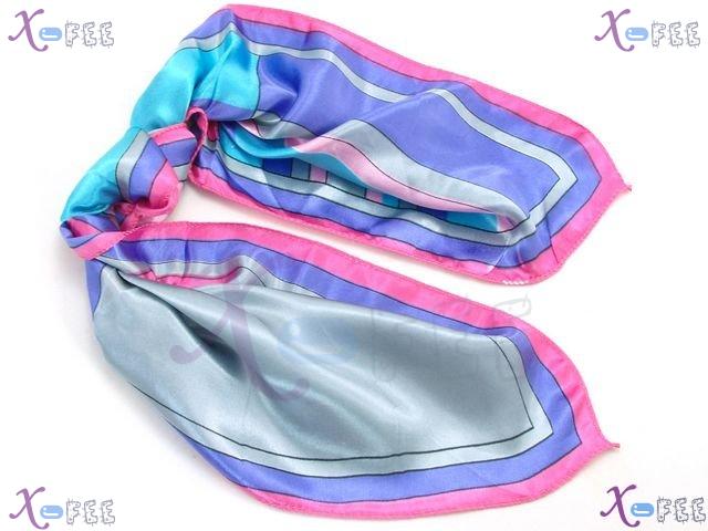 xfj00103 Hot Woman Accessory Decoration Metropolis Chinese Silk Stripe Neck Scarf Wrap 5