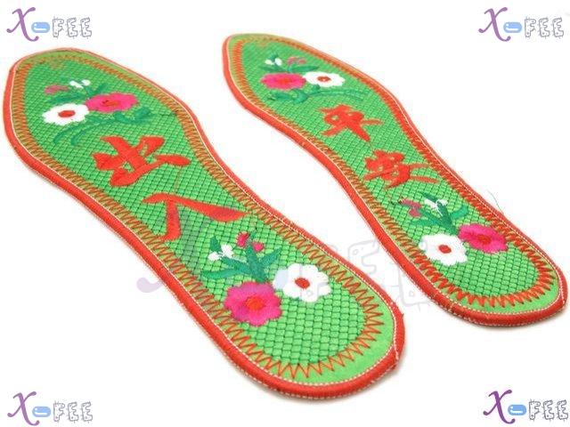 xhxd00011 Fad Modish Breathable Modish Cotton Embroidered Insole 4